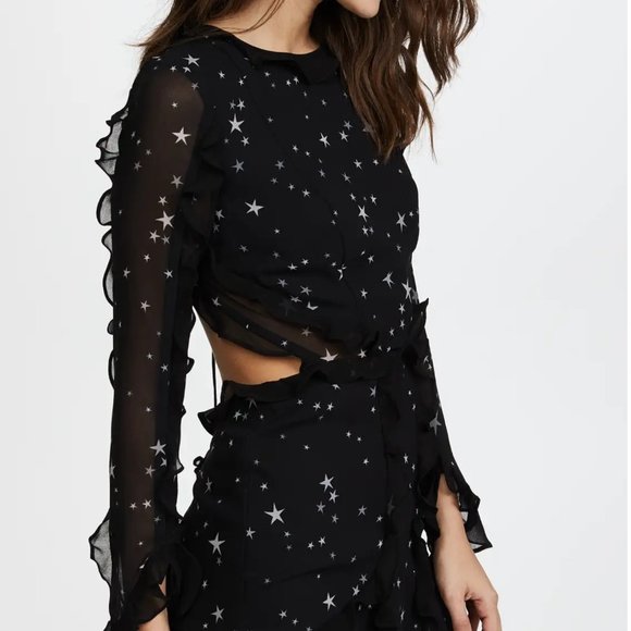 NWT Fame and Partners Kye Star Dress Open Back 6 - Picture 3 of 3